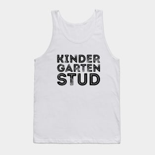 Kindergarten stud silly t-shirt Tank Top